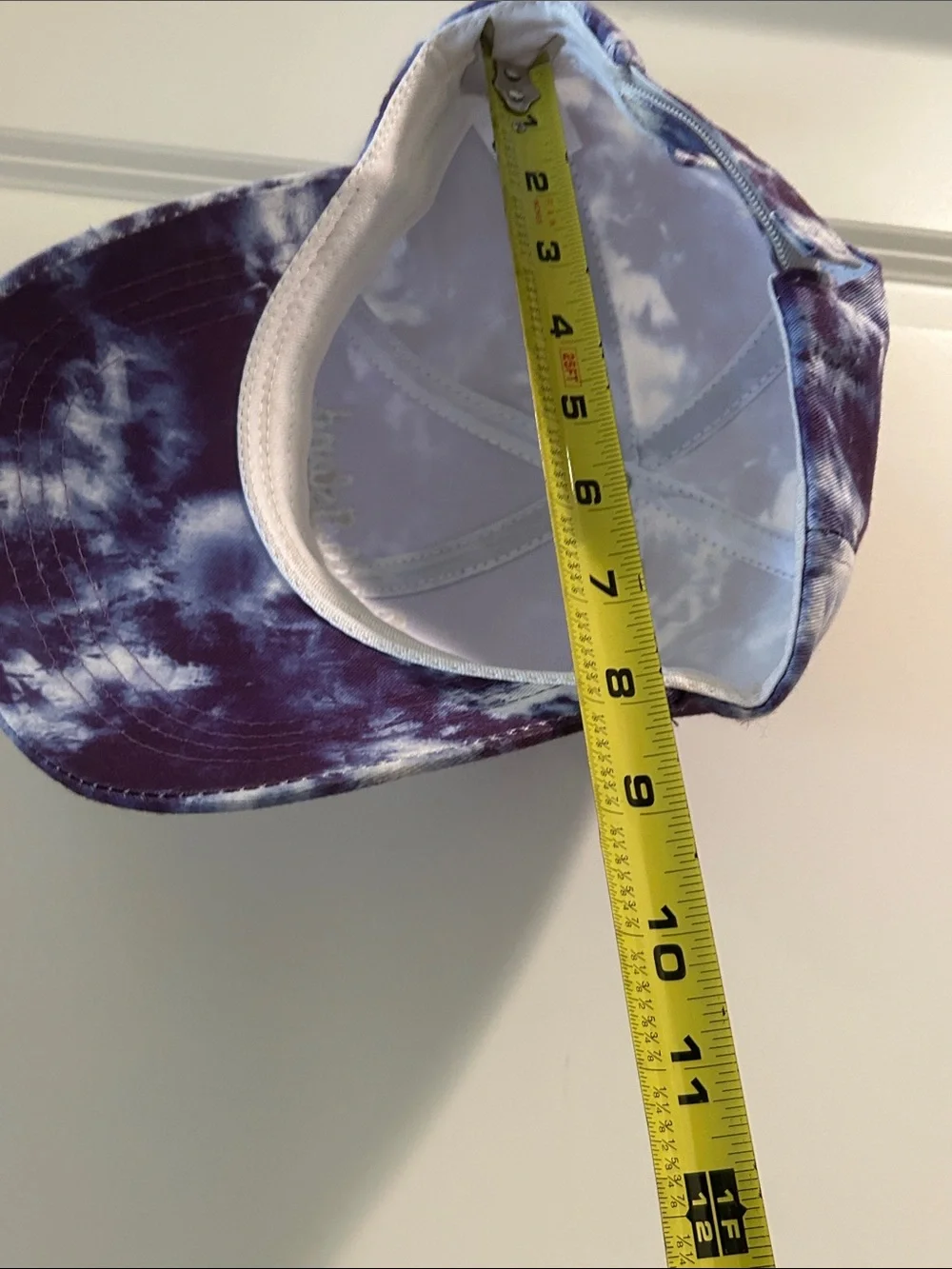 Sunsations  Long Beach Island NJ LBI Embroidered Tie-Dye Cap Purple White OS
